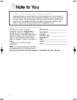 Preview for 2 page of KitchenAid 3828W5A0969 Use And Care Manual