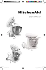 KitchenAid 3KSM6583T Manual preview