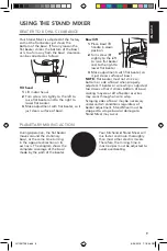 Preview for 9 page of KitchenAid 3KSM6583T Manual