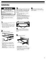 Preview for 5 page of KitchenAid 4452828 Installation Instructions Manual