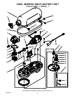 Предварительный просмотр 4 страницы KitchenAid 4K Parts List