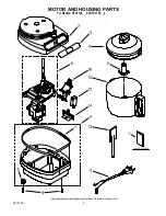 Preview for 2 page of KitchenAid 4KFC3100BU2 Parts List