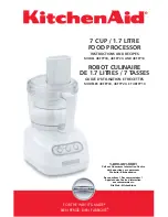 KitchenAid 4KFP710 Instructions And Recipes Manual предпросмотр