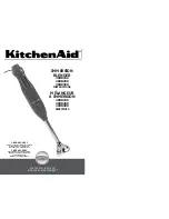 KitchenAid 4KHB100 Instructions Manual preview