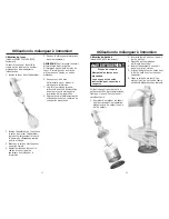 Preview for 13 page of KitchenAid 4KHB100 Instructions Manual