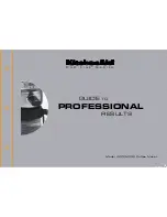 Preview for 1 page of KitchenAid 4KPCM050 Manual To Professional Results
