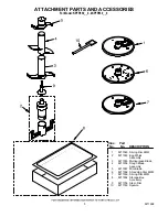 Preview for 5 page of KitchenAid 4KPFP850OB0 Parts List