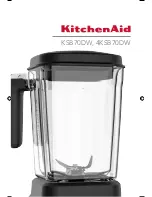 KitchenAid 4KSB70DW Use And Care Manual предпросмотр