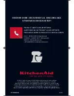 Preview for 24 page of KitchenAid 4KSB70DW Use And Care Manual