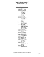 Preview for 9 page of KitchenAid 4KSM90PS7BU0 Parts List