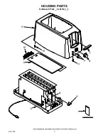 Предварительный просмотр 2 страницы KitchenAid 4KTT340OB0 Parts List