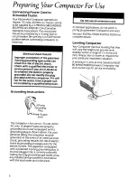 Preview for 6 page of KitchenAid 4KUCS181T User And Care Manual