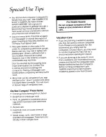 Preview for 13 page of KitchenAid 4KUCS181T User And Care Manual