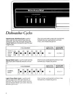 Preview for 8 page of KitchenAid 4KUDA22OT Use And Care Manual