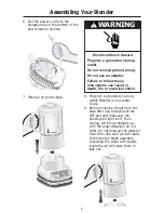 Preview for 10 page of KitchenAid 5 Speed Professional Blender Instruction Manual