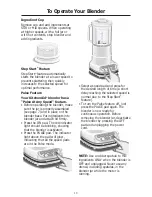 Preview for 12 page of KitchenAid 5 Speed Professional Blender Instruction Manual