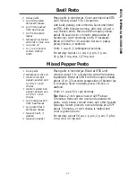 Preview for 39 page of KitchenAid 5 Speed Professional Blender Instruction Manual