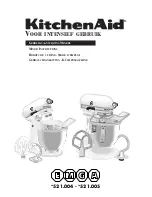 Preview for 1 page of KitchenAid *521.004 Instructions Manual