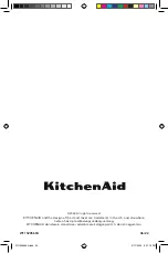 Preview for 32 page of KitchenAid 5K45SSN Owner'S Manual