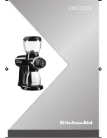 KitchenAid 5KCG0702 User Manual предпросмотр