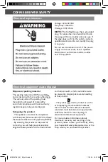 Preview for 8 page of KitchenAid 5KCM0802 Manual