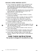 Preview for 4 page of KitchenAid 5KCM0812A Instructions Manual