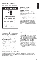 Preview for 5 page of KitchenAid 5KCM1208 Use & Care Manual