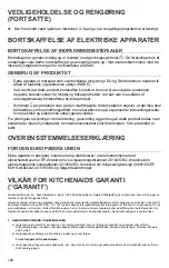 Preview for 120 page of KitchenAid 5KCM1209 Owner'S Manual