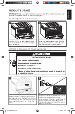 Preview for 9 page of KitchenAid 5KCO211B Manual