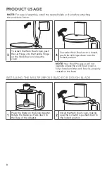 Preview for 8 page of KitchenAid 5KFP0719 Use And Care Manual