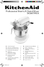 Preview for 2 page of KitchenAid 5KFP0919EAC Manual