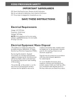 Preview for 7 page of KitchenAid 5KFP0925BAC0 Instructions Manual