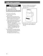 Preview for 18 page of KitchenAid 5KFP0925BAC0 Instructions Manual