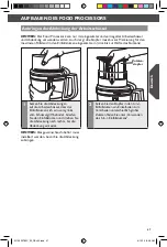 Предварительный просмотр 47 страницы KitchenAid 5KFP1325 Instructions Manual