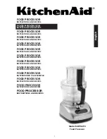 Предварительный просмотр 1 страницы KitchenAid 5KFPM770 Instructions And Recipes Manual