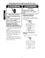 Предварительный просмотр 8 страницы KitchenAid 5KFPM770 Instructions And Recipes Manual