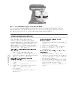 Preview for 8 page of KitchenAid 5KGB Quick Start Manual