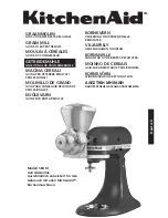 Preview for 32 page of KitchenAid 5KGM Manual