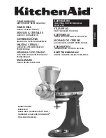 Preview for 72 page of KitchenAid 5KGM Manual