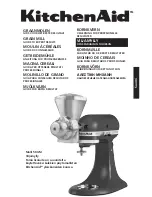 Preview for 82 page of KitchenAid 5KGM Manual