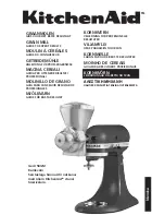 Preview for 112 page of KitchenAid 5KGM Manual