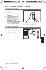 Предварительный просмотр 61 страницы KitchenAid 5KHB1231 Use & Care Manual