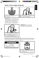 Preview for 7 page of KitchenAid 5KHB1235A Manual