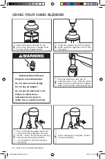 Preview for 8 page of KitchenAid 5KHB1235A Manual