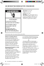 Preview for 28 page of KitchenAid 5KHB2531 Owner'S Manual