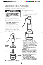 Preview for 32 page of KitchenAid 5KHB2531 Owner'S Manual