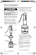 Preview for 160 page of KitchenAid 5KHB2531 Owner'S Manual