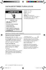 Preview for 172 page of KitchenAid 5KHB2531 Owner'S Manual