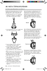 Preview for 206 page of KitchenAid 5KHB2531 Owner'S Manual