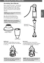 Preview for 9 page of KitchenAid 5KHB2569 Instructions Manual